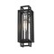 Z-Lite Titania 1 Light Wall Sconce, Black 454-1S-BK-CH - alternate 4
